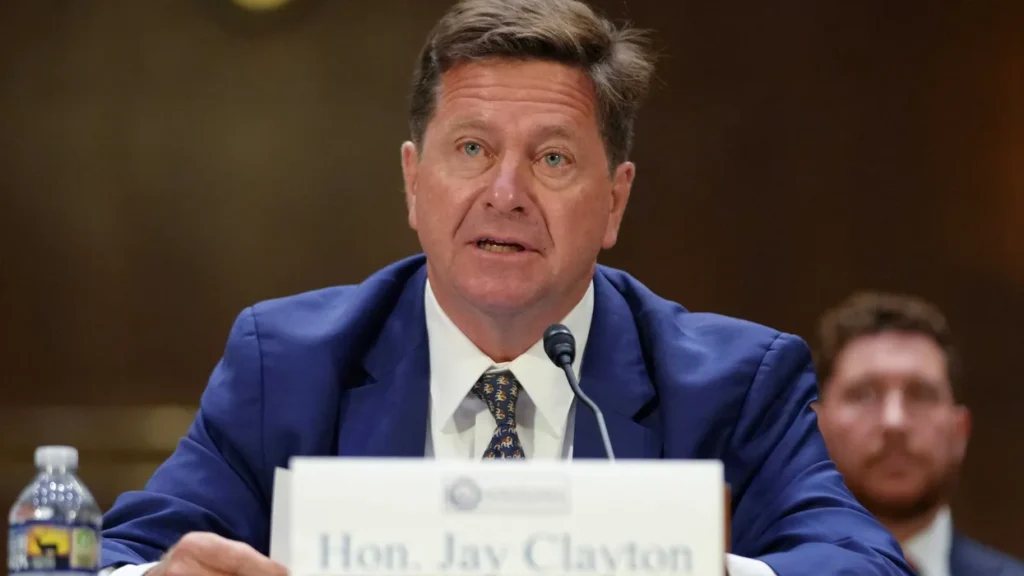 Jay Clayton confirmed as Trump’s new spymaster in party-line vote