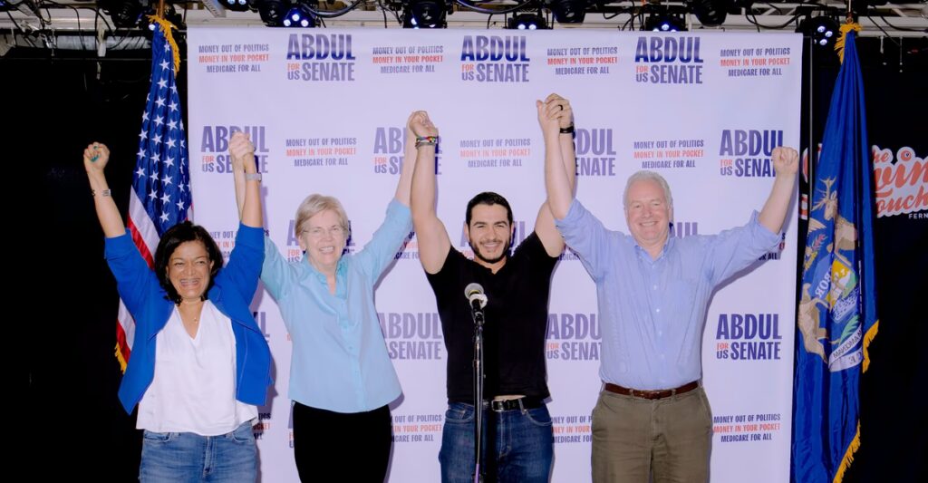 Progressives Try for a Purple State