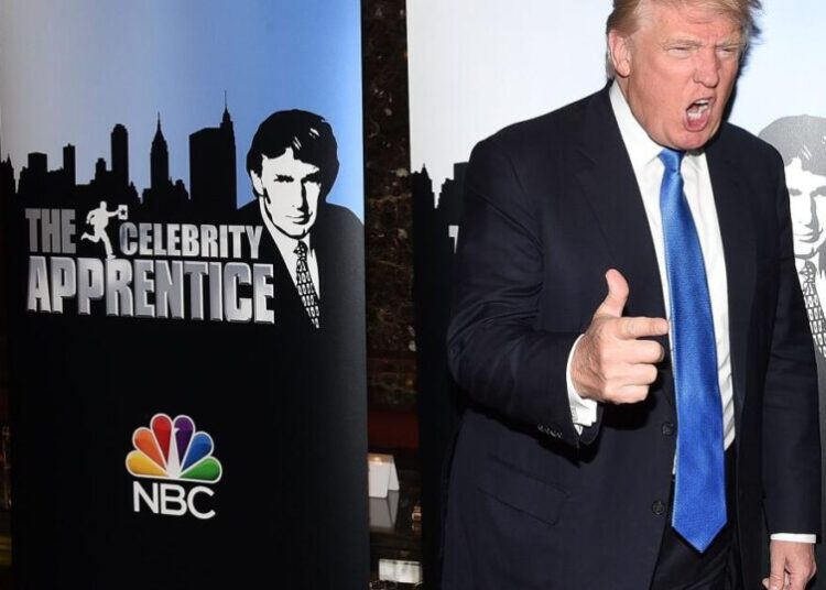 Trump is still playing a reality-TV role