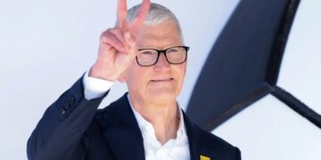 Tim Cook signed off on his final Apple earnings call with a warning about a ‘hundred year flood’ in memory chip pricing