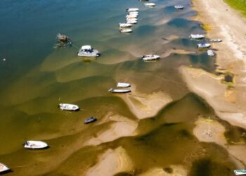The Dry Danube: Europe’s legendary river got so low that a cruise ship ran out of food and water