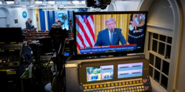 Beijing Rejects Trump’s Claim of Meddling, but Avoids a Fight