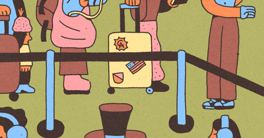 How to Wait in Line (and Keep Your Cool)