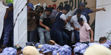 Indian Activist on Hunger Strike Is Forcibly Removed by Police