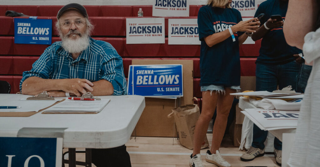 Maine Democrats Take Step Toward New Senate Pick, With Jolt of Momentum for Jackson