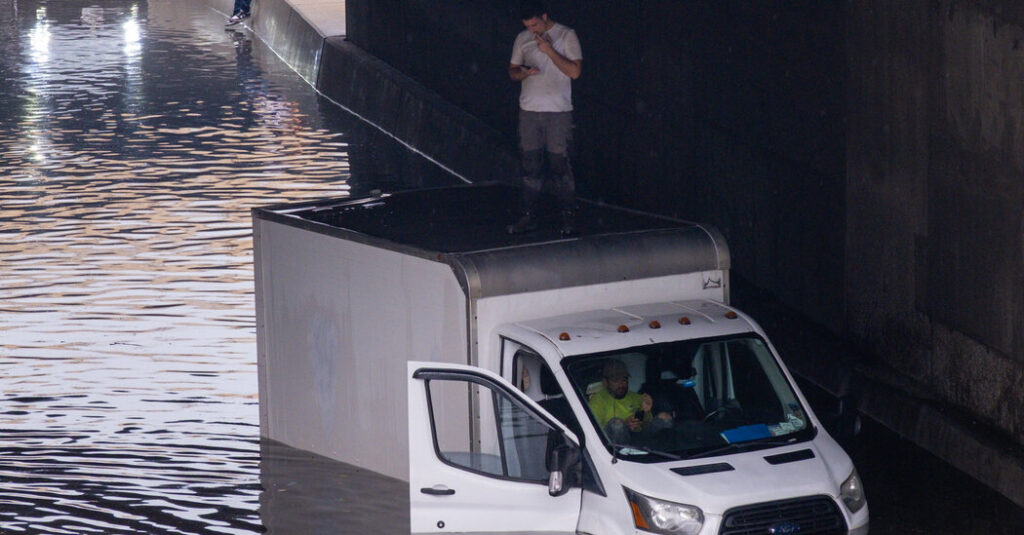 Thunderstorms, Flooding and Strong Winds Sweep the Northeast