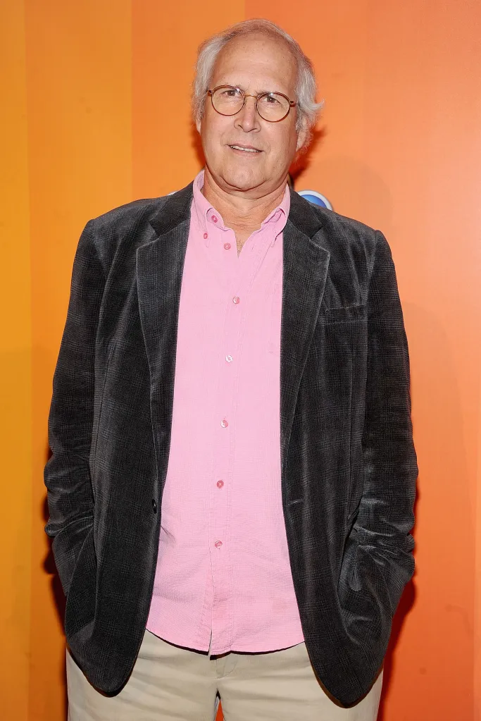 Chevy Chase at the 2011 NBC Upfront event.