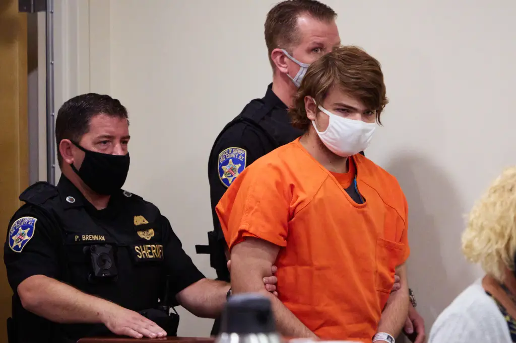 Buffalo supermarket shooting suspect Payton Gendron arrives for an appearance at Erie County Court on Thursday, May 19, 2022 in Buffalo, NY.