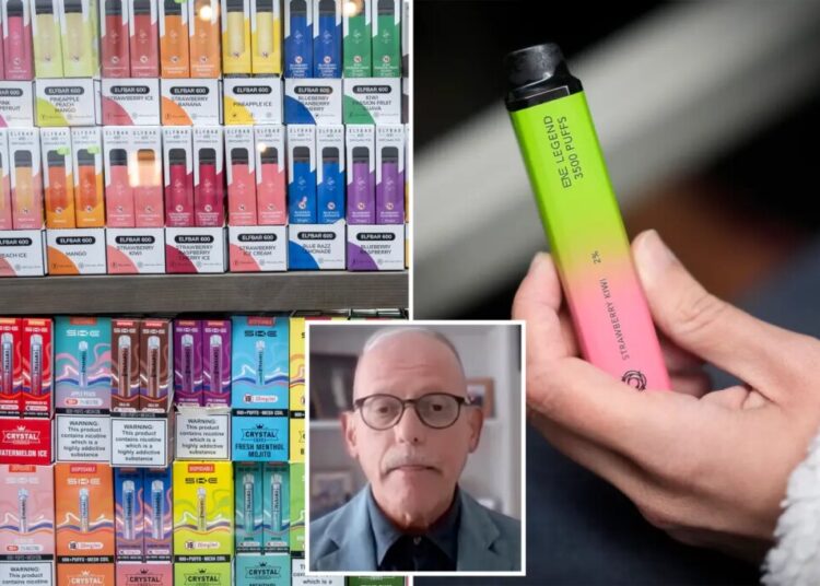 Illicit Chinese vape companies are ‘targeting our kids,’ former federal crime director says