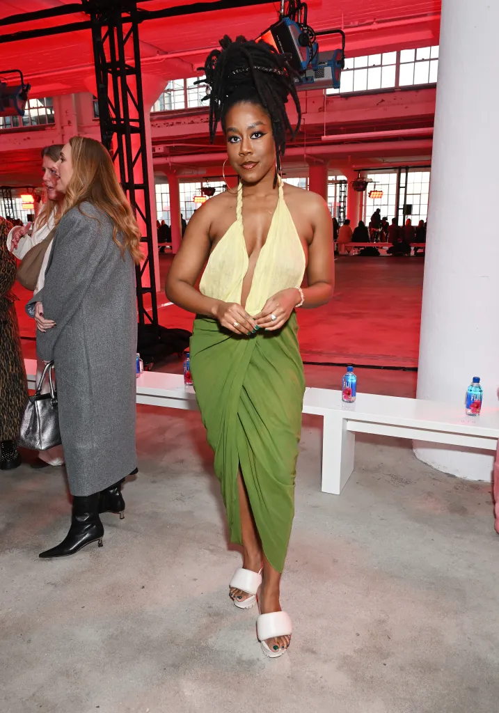 Tomi Adeyemi at Prabal Gurung RTW Fall 2024.