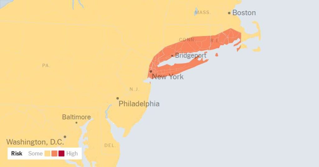 After Brutal Heat, Tristate Area Bombarded With Heavy Wind and Rain