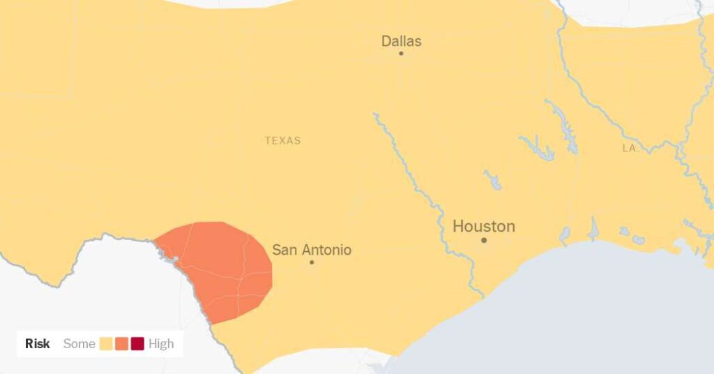 Texas Faces Days and Days of Heavy Rain