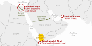 See How Houthis Put the Red Sea at Risk as an Alternative Oil Route