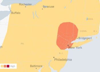 Heavy Rain Expected Across the Northeast on Tuesday