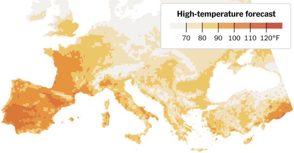 Europe Is Heating Up Again, Posing a Big Fire Risk