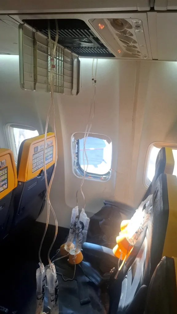 Ljubisa Karovic was injured during the dramatic flight and hospitalized.