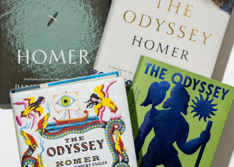 To Sell Homer’s ‘Odyssey,’ Publishers, Like Its Hero, Get Crafty