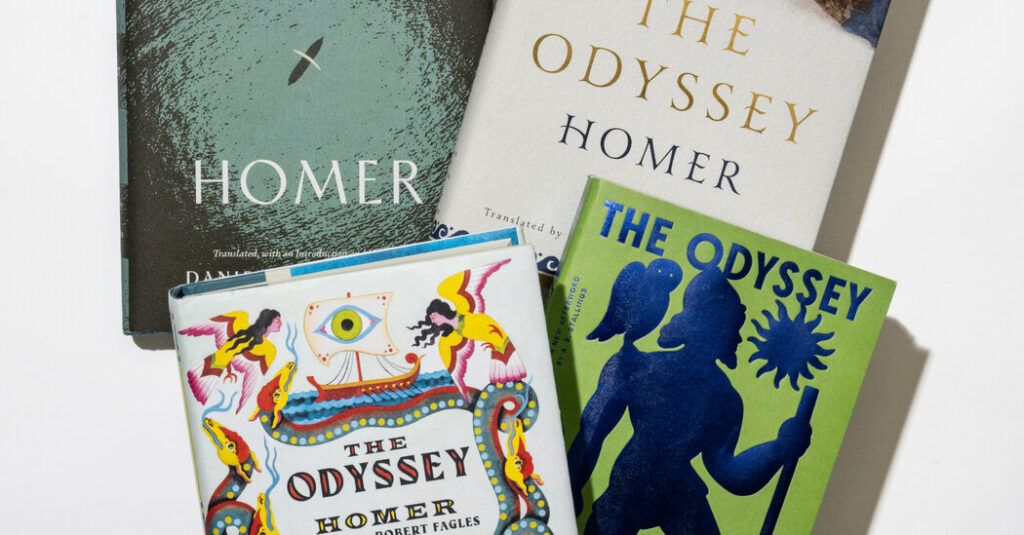 To Sell Homer’s ‘Odyssey,’ Publishers, Like Its Hero, Get Crafty