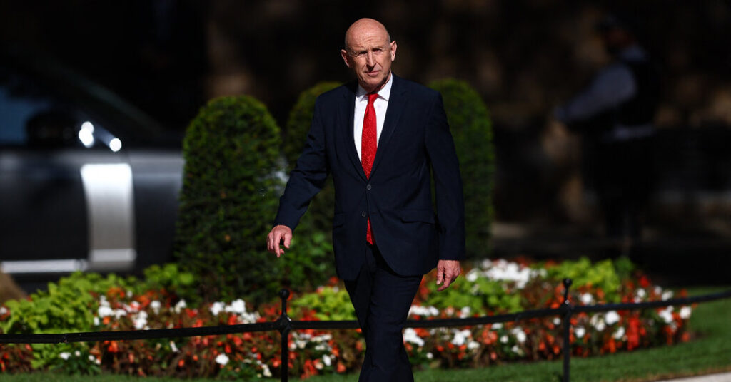Britain’s New Prime Minister Makes Surprise Pick for Top Finance Job