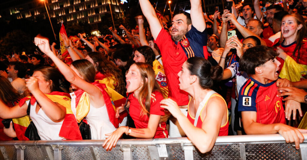 Spain Celebrates Both a Soccer Win and a Sense of Wider Success