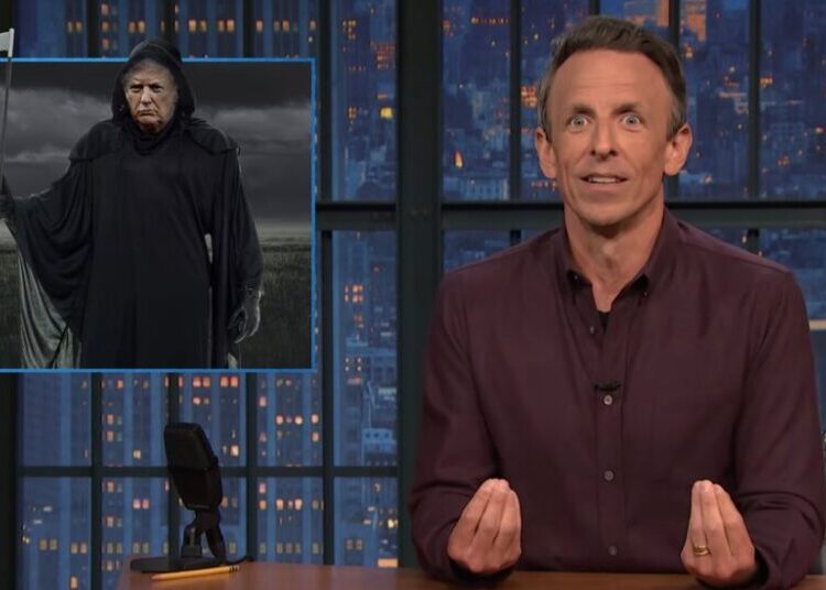 Seth Meyers Calls Trump ‘The Sports Reaper’