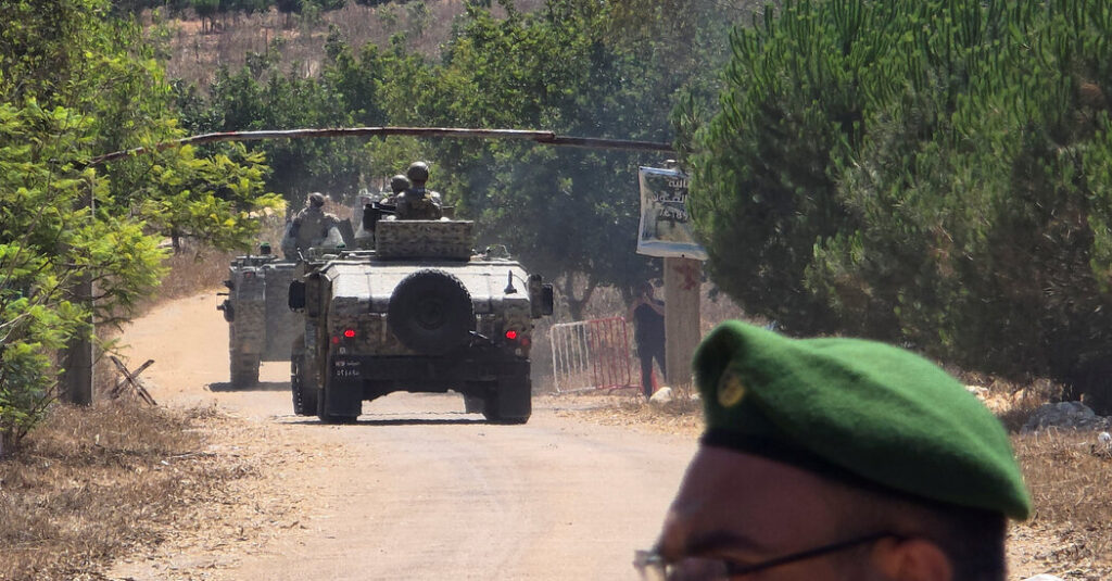 Lebanese Troops Deploy in Israeli-Held Village Under New Cease-Fire Plan