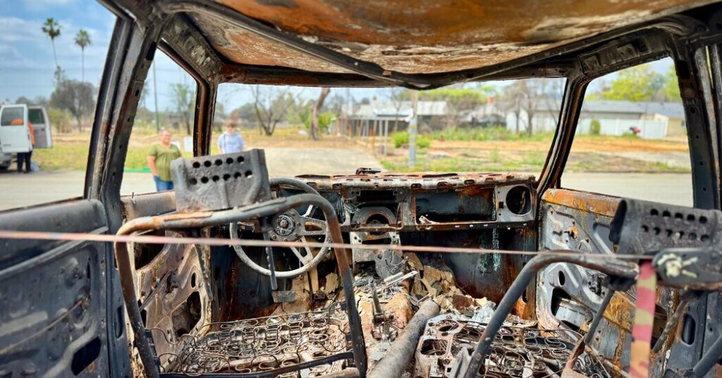 Last Year’s California Fires Destroyed Many Cars. Their Owners Are Still Recovering.
