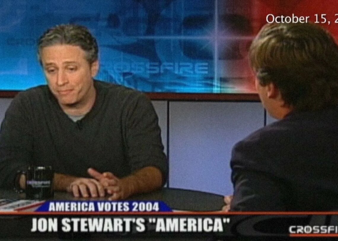 22 Years Ago, Jon Stewart Went on ‘Crossfire’ and Basically Lit the Show on Fire