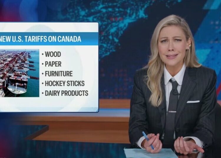 ‘The Daily Show’ Tackles Trump’s Latest Move in His ‘War on Canada’
