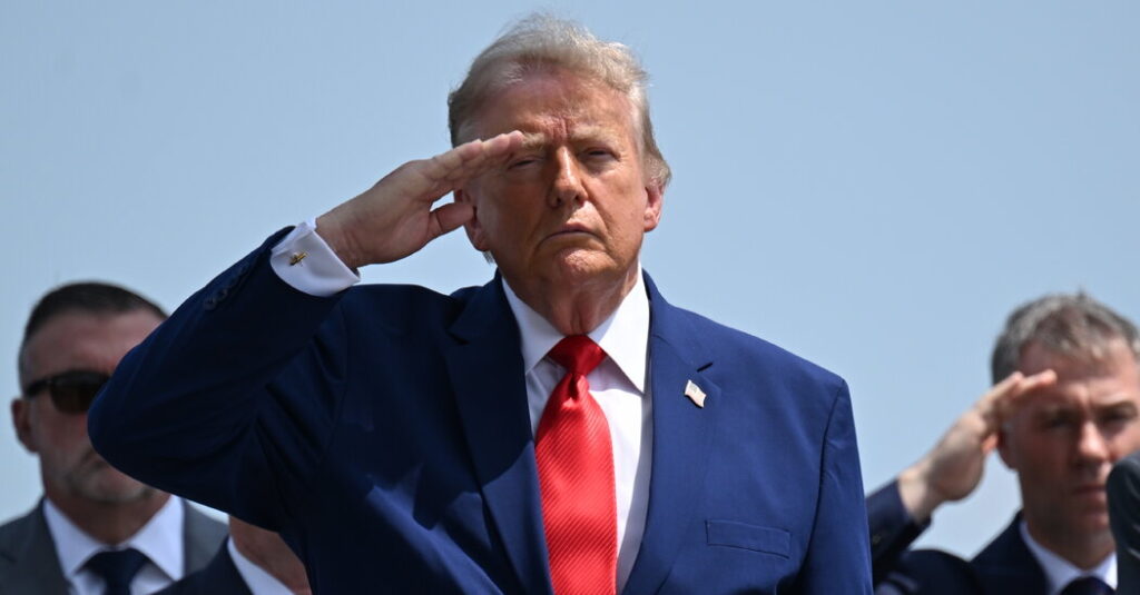 Speaking for Fallen Soldiers, Trump Says They Supported the Iran War