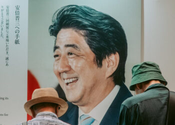 Japan’s Leader Invokes Her Hero, Shinzo Abe, to Drive Nationalist Agenda