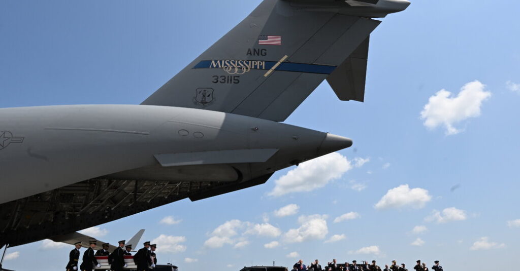U.S. Troops, Seriously Wounded in Recent Strikes, Were Flown to Germany for Help