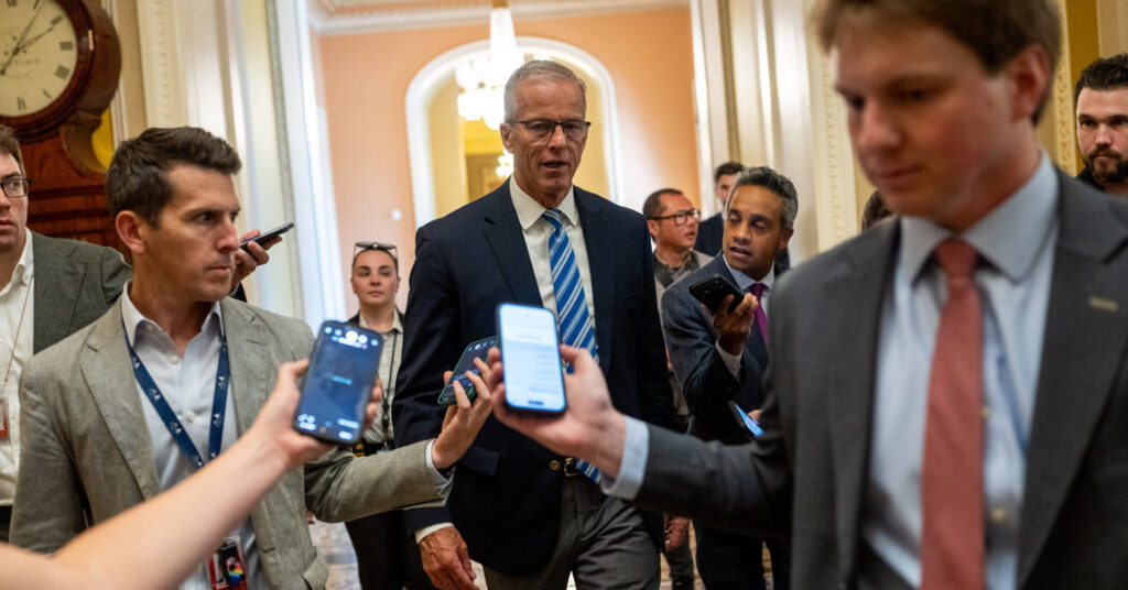 Trump-Thune Rift Intensifies Over Stalled Election Bill