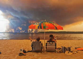 Wildfire Smoke Chokes Skies in Spain and France