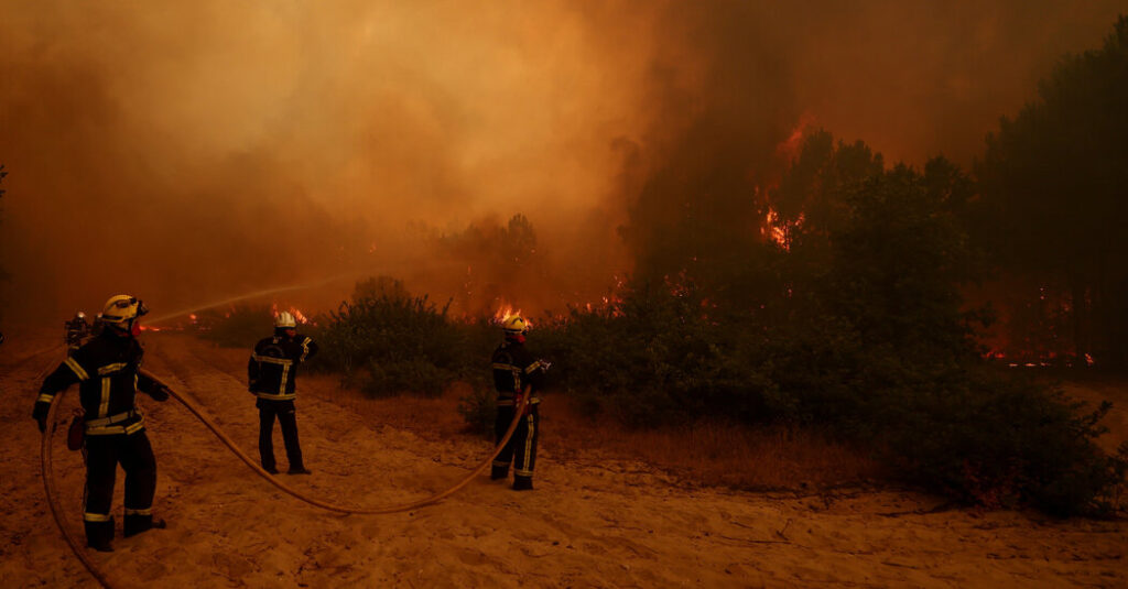 What to Know About the Wildfires Raging in Western Europe