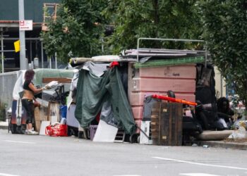 The sprawling homeless encampment on Manhattan’s West Side is a Mamdani campaign promise come to life