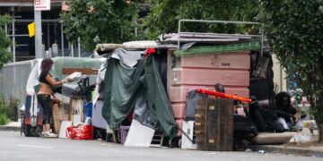 The sprawling homeless encampment on Manhattan’s West Side is a Mamdani campaign promise come to life