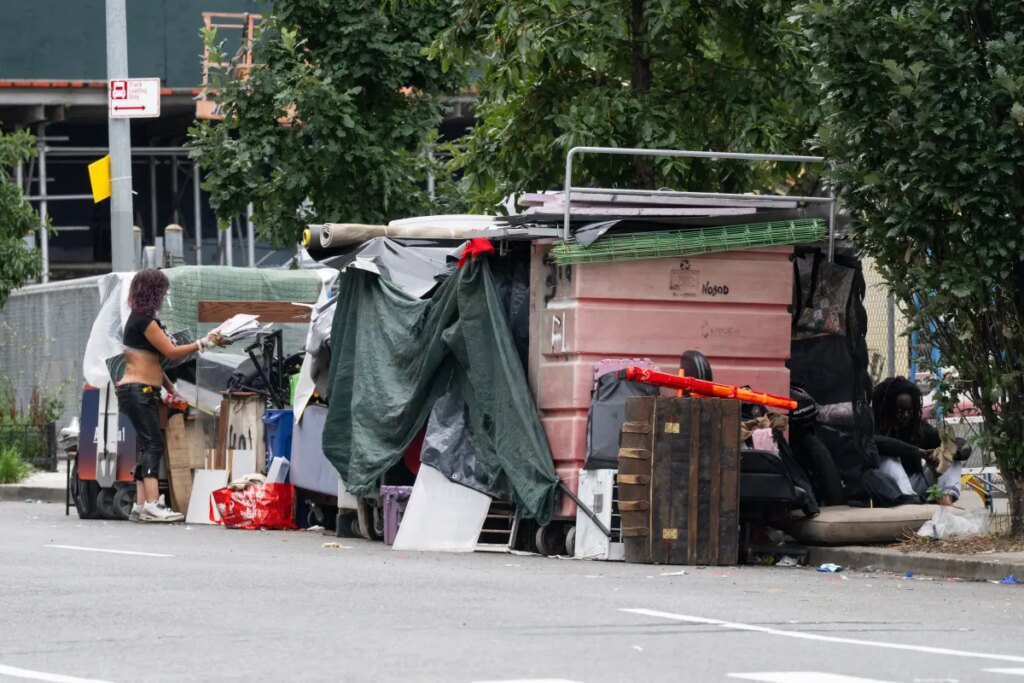 The sprawling homeless encampment on Manhattan’s West Side is a Mamdani campaign promise come to life