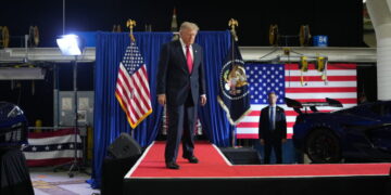 After Watching Luxury Cars Drag Race, Trump Blames High Costs on Biden