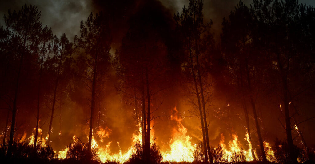 As Communities Unite Against Europe’s Wildfires, Politicians Trade Blows