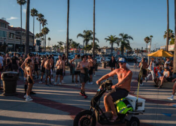 A California Beach City Struggles to Cope With Rowdy Outsiders
