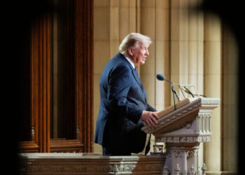 At Graham’s Farewell, a Glimpse Into Power in Trump’s Washington