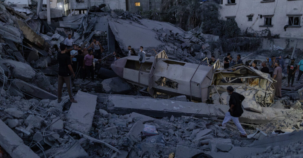 Israel Strikes Mosque in Gaza City