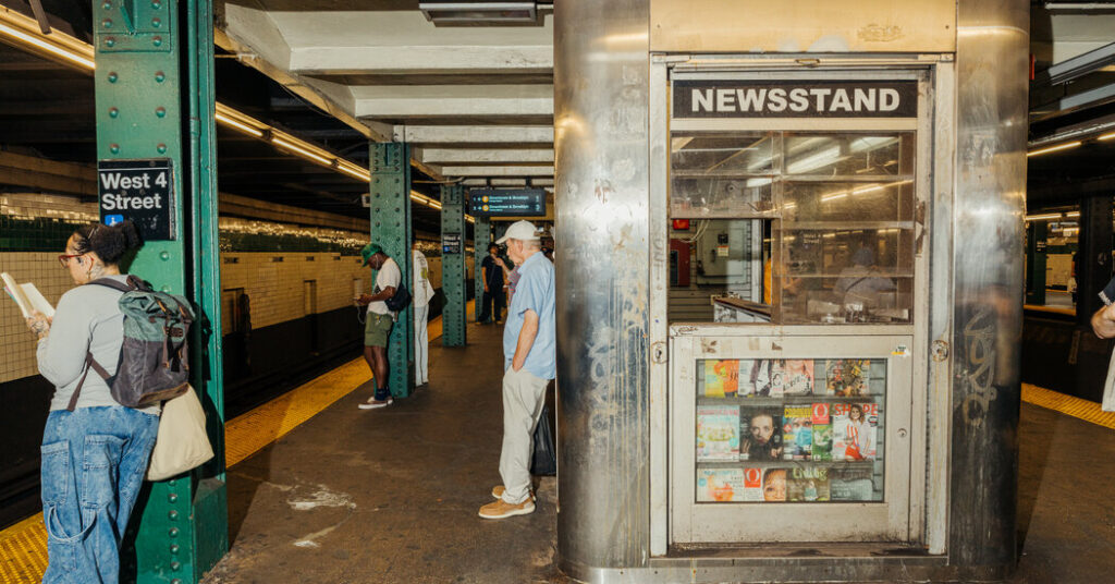 A Newsstand That Aims to Delight N.Y.C. Subway Riders