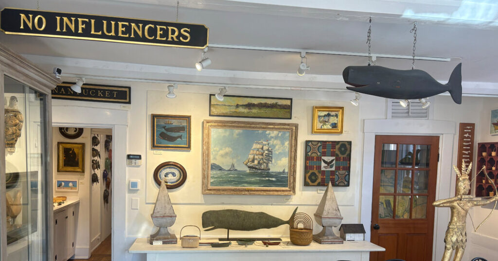 Are Influencers Barred From This Nantucket Shop?