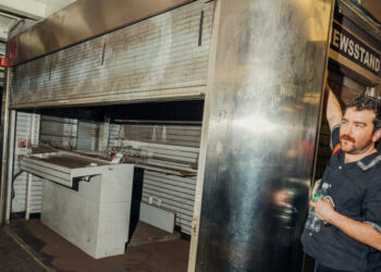 Transforming an Old Newsstand Into a Celebration of Subways