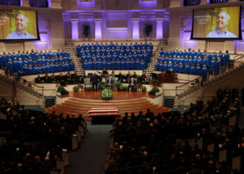 Tributes, and Politics Too, at Lindsey Graham’s Funeral in South Carolina