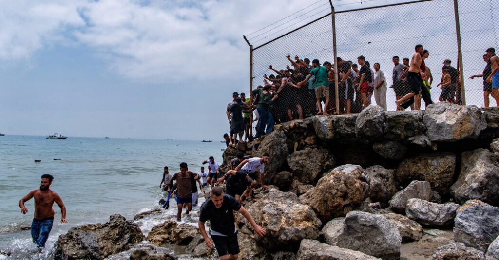 Spain Mobilizes Military as Thousands of Migrants Cross Into Ceuta