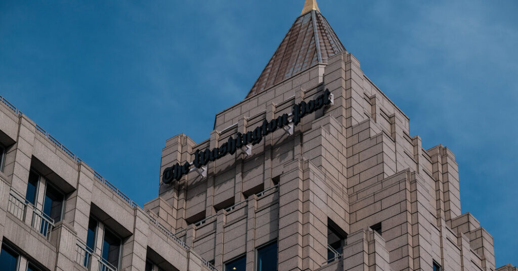 Editor of Washington Post Opinion Section Resigns After 1 Year