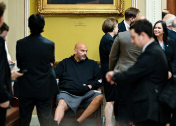 Amid Talk of a Party Switch, Fetterman Vows ‘Never’
